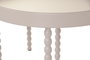 DKD Home Decor Mesita Auxiliar Urban Crema 75 x 40 x 75 cm Set de 2