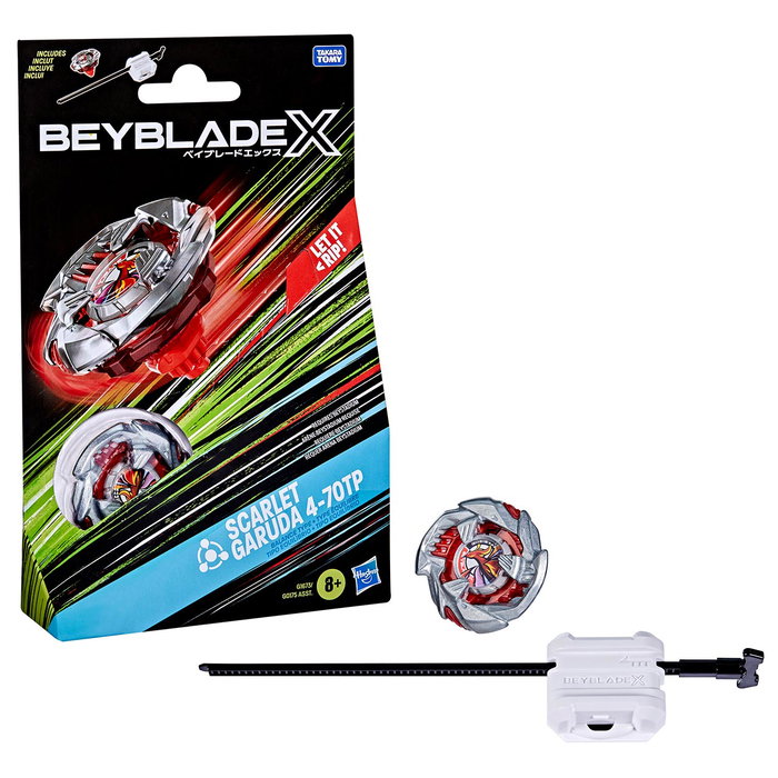 Hasbro Beyblade Lanzador Scarlet Garuda 4-70Tp G1673 Hasbro Beyblade Lanzador Scarlet Garuda 4-70Tp G1673