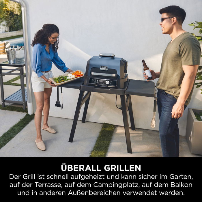 Ninja Woodfire Pro Connect XL OG901EU Barbacoa Eléctrica de Exterior
