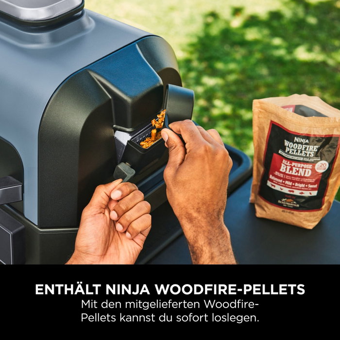 Ninja Woodfire Pro Connect XL OG901EU Barbacoa Eléctrica de Exterior