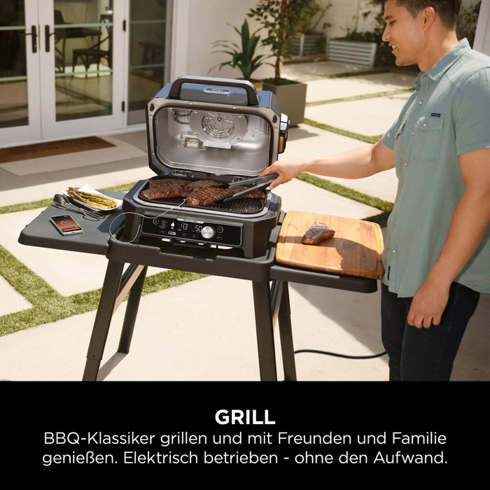 Ninja Woodfire Pro Connect XL OG901EU Barbacoa Eléctrica de Exterior