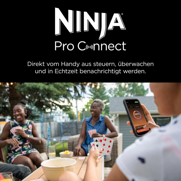 Ninja Woodfire Pro Connect XL OG901EU Barbacoa Eléctrica de Exterior
