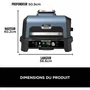 Ninja Barbacoa Eléctrica Woodfire Pro Connect XL OG901EU con Ahumador y Termosonda de Leña de Pellets