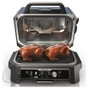 Ninja Woodfire Pro Connect XL OG901EU - Parrilla eléctrica de exterior con ahumador y freidora de aire