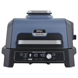 Ninja Barbacoa Eléctrica Woodfire Pro Connect XL OG901EU con Ahumador y Termosonda de Leña de Pellets