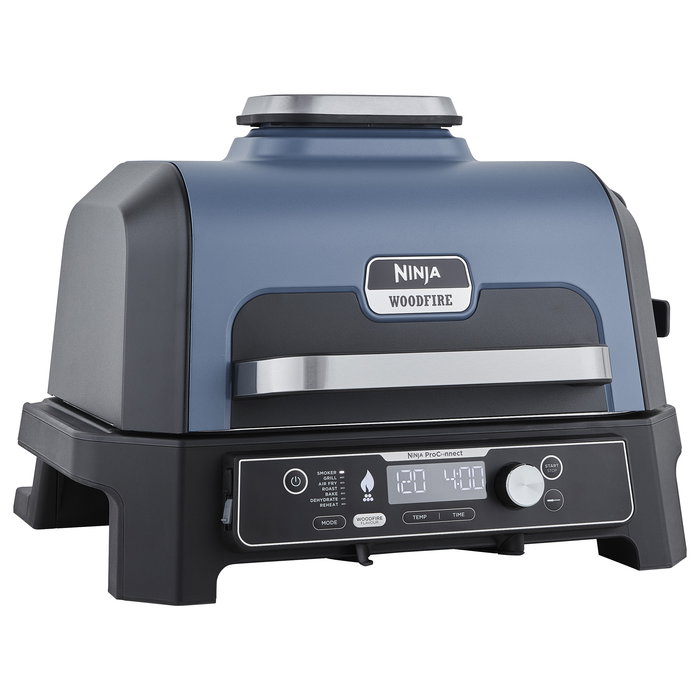 Ninja Woodfire Outdoor 11-in-1 Grill OG901EU, 1700W, Eléctrico, Negro