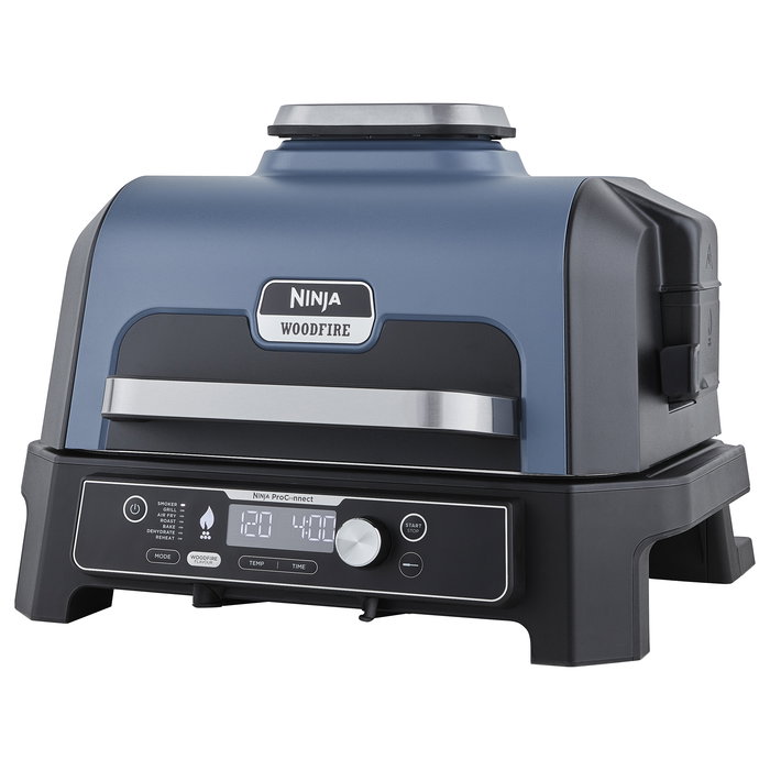 Ninja Woodfire Outdoor 11-in-1 Grill OG901EU, 1700W, Eléctrico, Negro