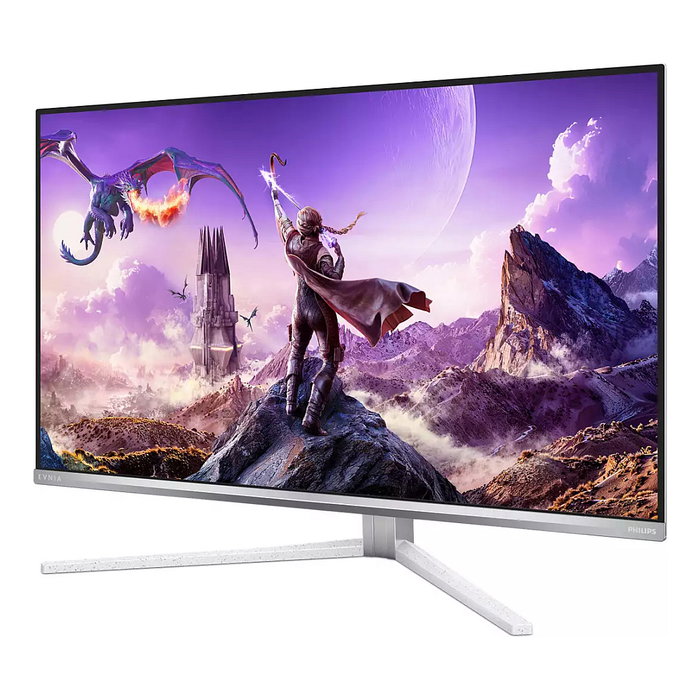 Philips Evnia 8000 32M2N8900/00 Monitor QD-OLED 31.5" 4K UHD 240Hz AMD FreeSync Premium Pro 0.03ms USB-C 65W 2xHDMI DP Blanco