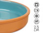 La Dehesa Cazuela Barro 23 cm Color Aqua (Set de 10)