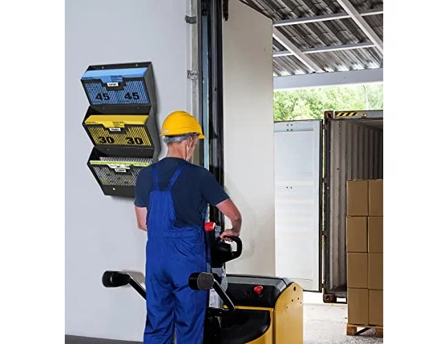 Cep Expositor mural de rejilla negro 360x257x95 mm Cep Expositor mural de rejilla negro 360x257x95 mm