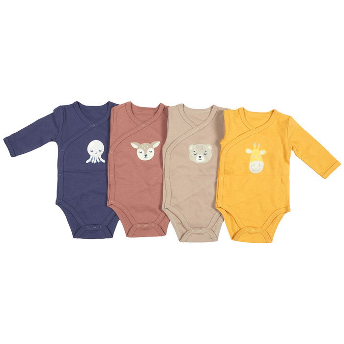 Tom et Zoe Juego de 2 Bodys 0-3 Meses Puericultura