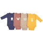 Tom et Zoe Juego de 2 Bodys 0-3 Meses Puericultura