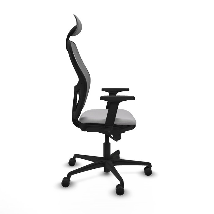 PIQUERAS Y CRESPO Silla de oficina Jorquera Gris con mecanismo Sincro PIQUERAS Y CRESPO Silla de oficina Jorquera Gris con mecanismo Sincro