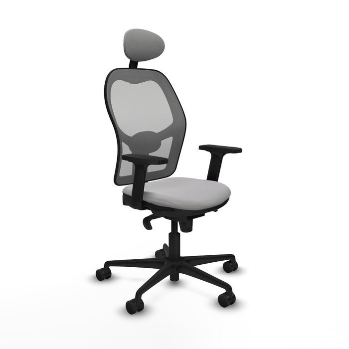 PIQUERAS Y CRESPO Silla de oficina Jorquera Gris con mecanismo Sincro PIQUERAS Y CRESPO Silla de oficina Jorquera Gris con mecanismo Sincro