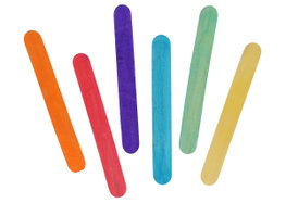 Innspiro Palos de Polo de Madera Jumbo Mix Colores 150x18x1,5mm