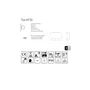 [I-L-142333] Aplique de Pared LED TEA 30 Luces 6W