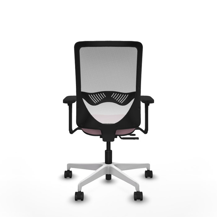 PIQUERAS Y CRESPO Silla de oficina Zulema Rosa y Blanca PIQUERAS Y CRESPO Silla de oficina Zulema Rosa y Blanca