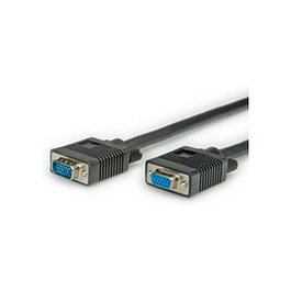 ROLINE Cable VGA HD15 de 20 m, Negro