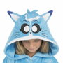 My Other Me Disfraz Infantil de Gatita Akela Kigurumi con Sonido, Azul, 10-12 años
