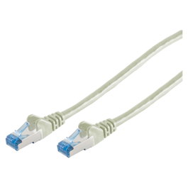 No-Name Patchkabel CAT6a RJ45 S/FTP PiMF 10m Gris