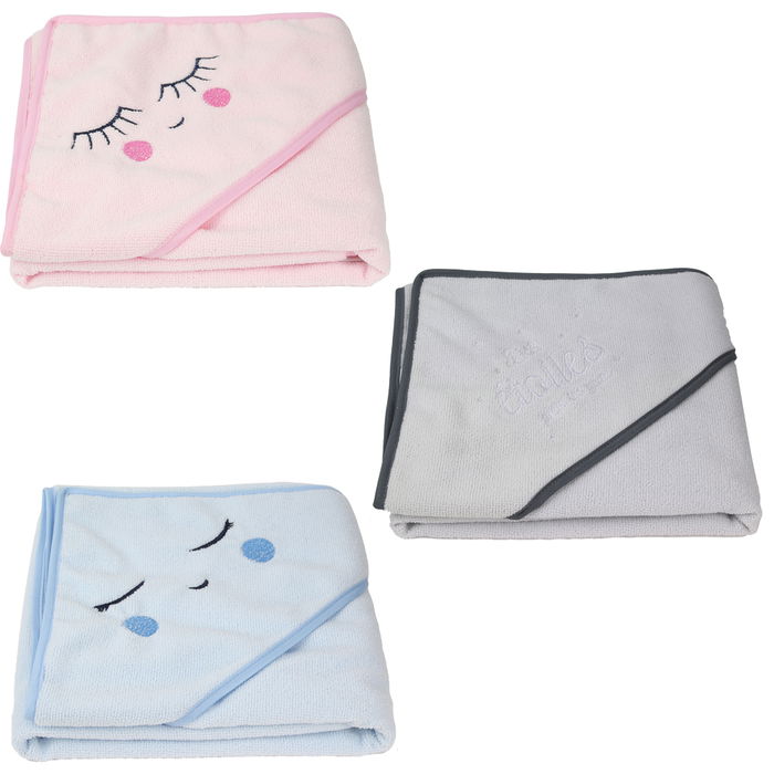 Tom et Zoe Toalla con Capucha Infantil 75x75 cm