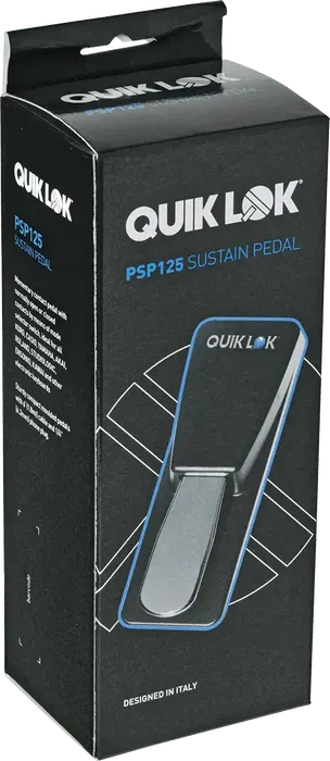 QUIKLOK Pedal Sustain Teclado Piano Style Universal Jack Estéreo Cable 2m Compatible Korg Casio Yamaha Akai Roland Studiologic Ensoniq Kawai QUIKLOK Pedal Sustain Teclado Piano Style Universal Jack Estéreo Cable 2m Compatible Korg Casio Yamaha Akai Roland Studiologic Ensoniq Kawai