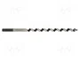ALPEN Broca Helicoidal para Madera 8 x 460 mm con Anclaje Hexagonal 1/4 inch