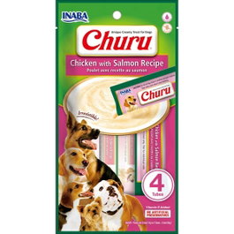 CHURU VET CHURU DOG Receta de pollo con salmón 4 sticks