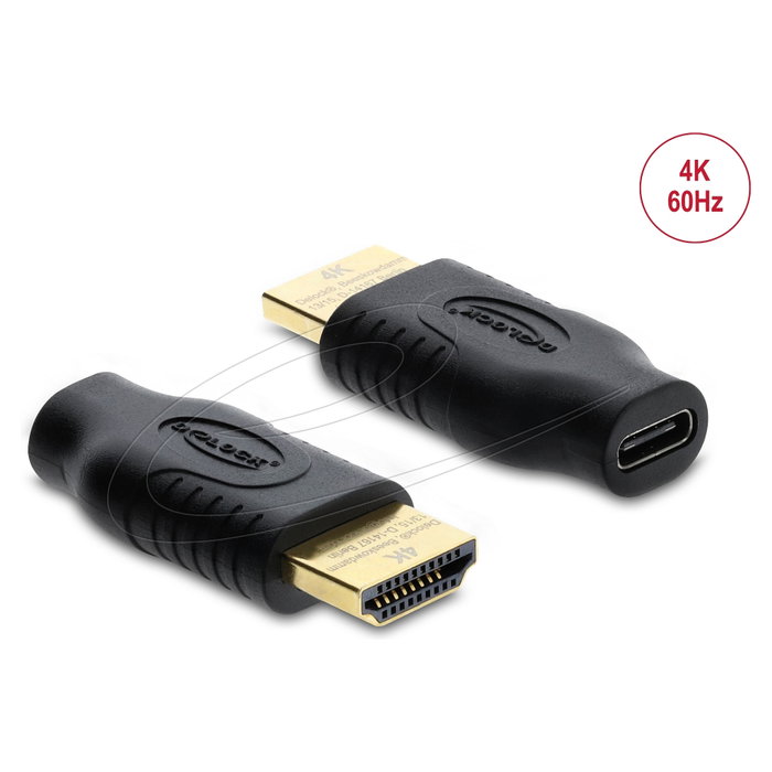 DeLOCK Adaptador USB Type-C™ a HDMI 4K 60 Hz HDR HDCP 61075 DeLOCK Adaptador USB Type-C™ a HDMI 4K 60 Hz HDR HDCP 61075