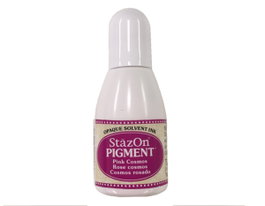 Tsukineko Tinta STAZON PIGMENT Rosa cosmos 15ml