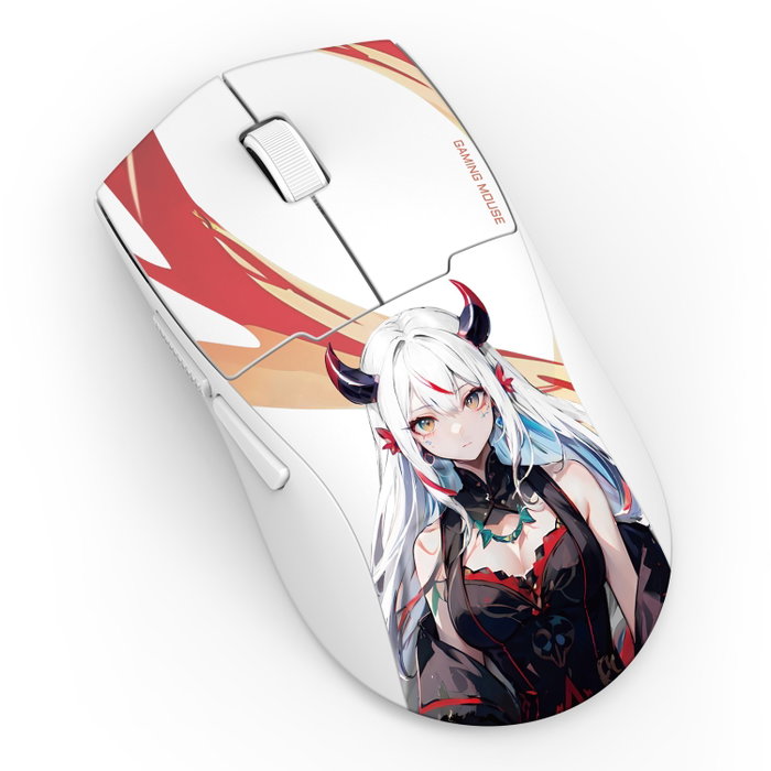Redragon K1NG PRO MAX 1K Ratón Gaming Inalámbrico Blanco 26000 DPI