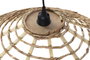 DKD Home Decor Lámpara de Techo de Ratán Marrón 57 x 22 x 57 cm