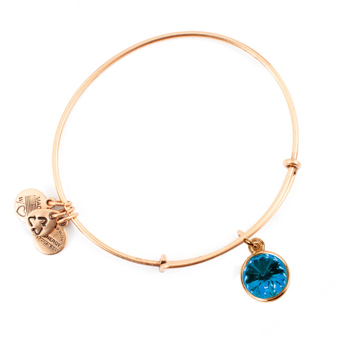 Alex And Ani Pulsera Azul de Metal con Cierre Ajustable Alex And Ani Pulsera Azul de Metal con Cierre Ajustable