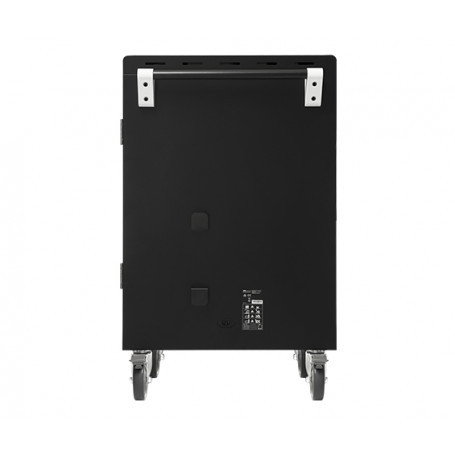 AVER Carro de Carga E32cPlus-EU (40AAA0D2-BEG) para 32 Tablets/Portátiles hasta 15.6", Acero, Negro - 64x63.2x103.9 cm (EU PLUG)