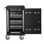 AVER Carro de Carga E32cPlus-EU (40AAA0D2-BEG) para 32 Tablets/Portátiles hasta 15.6", Acero, Negro - 64x63.2x103.9 cm (EU PLUG)