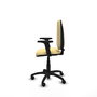 PIQUERAS Y CRESPO Silla de oficina Aýna color Crema con Brazos 2D