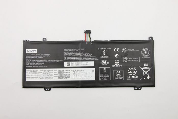 Lenovo Batería de portátil de Iones de Litio de 4 celdas, 45Wh, 15.36V, para Lenovo ThinkBook Lenovo Batería de portátil de Iones de Litio de 4 celdas, 45Wh, 15.36V, para Lenovo ThinkBook