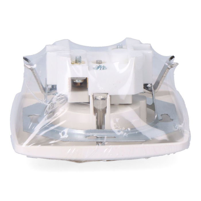 F-Line Base T/T Empotrar Lisa Tipo Schuko 10/16 A 250 V Blanca