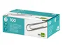 Liderpapel Clips nº3 labiados 43 mm Caja de 100 unidades