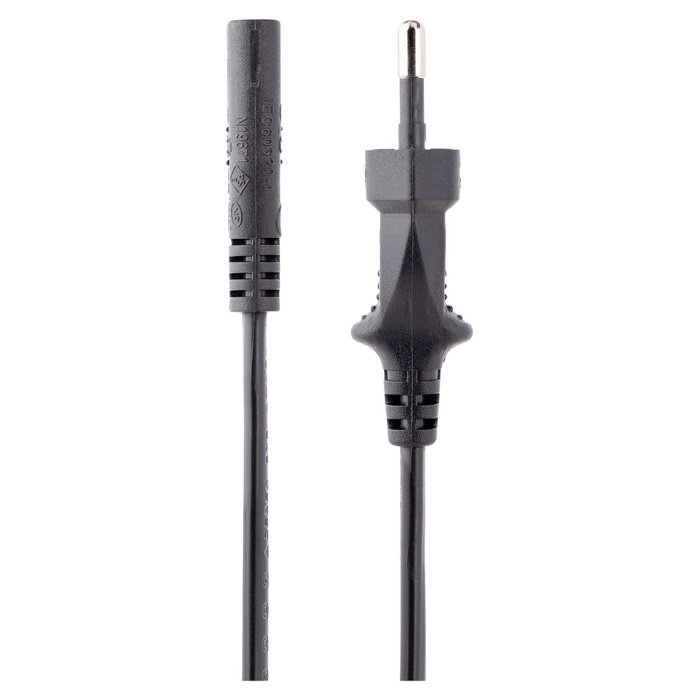 StarTech Cable de Alimentación de 3m UE a C7, 18 AWG StarTech Cable de Alimentación de 3m UE a C7, 18 AWG