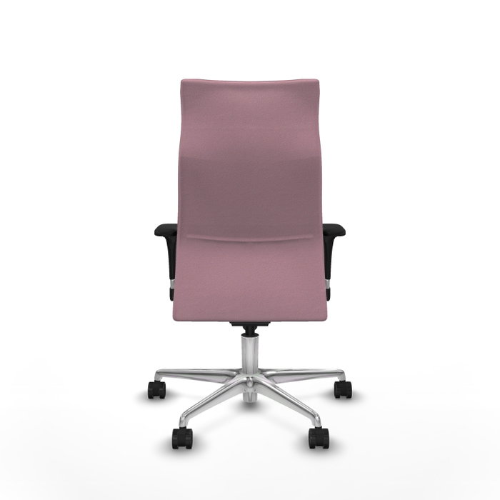 PIQUERAS Y CRESPO Sillón Albacete con mecanismo Sincro, Tela Rosa, Base Aluminio PIQUERAS Y CRESPO Sillón Albacete con mecanismo Sincro, Tela Rosa, Base Aluminio