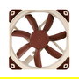 NOCTUA NF-S12A PWM Ventilador para Caja de PC 120mm, 1200 RPM, Flujo de Aire 107.5 m³/h, Beige y Marrón