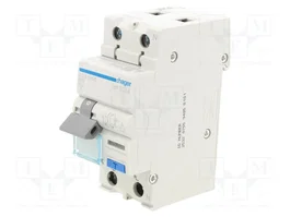 HAGER RCBO Disyuntor Diferencial 16A 30mA 240VAC 1+N