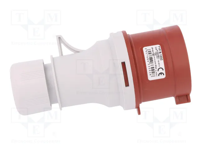 PAWBOL Enchufe Macho de Alimentación AC Trifásico 32A 400V 5 Pines PAWBOL Enchufe Macho de Alimentación AC Trifásico 32A 400V 5 Pines