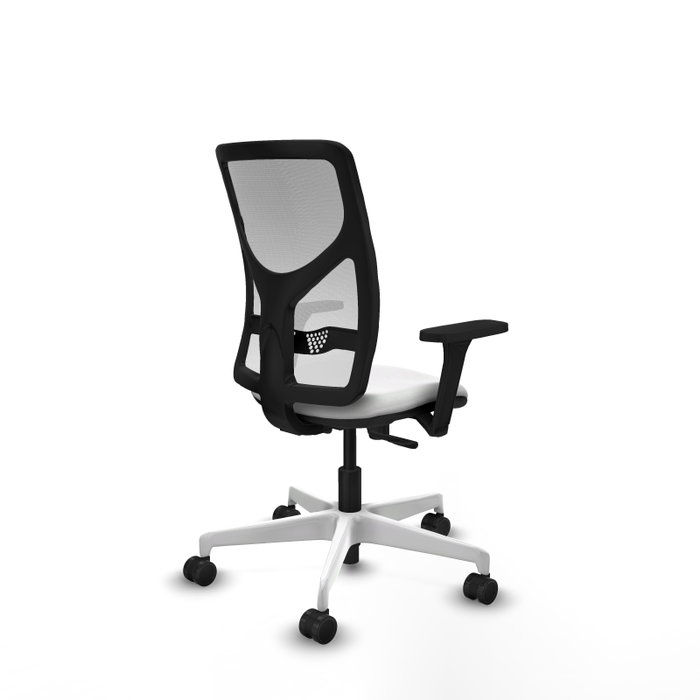 PIQUERAS Y CRESPO Silla de oficina Motilla con mecanismo Sincro, Blanco PIQUERAS Y CRESPO Silla de oficina Motilla con mecanismo Sincro, Blanco