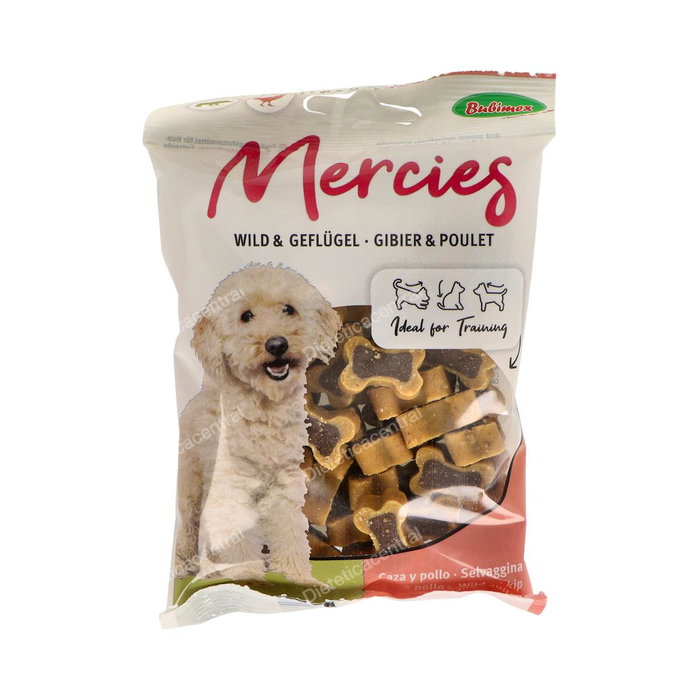 BUBIMEX VET Snack Mercies Semi-Húmedo de Caza y Pollo 100g BUBIMEX VET Snack Mercies Semi-Húmedo de Caza y Pollo 100g