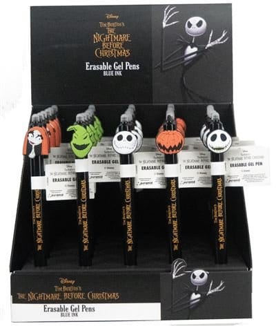 Nightmare before Christmas Bolígrafo de gel borrable Characters Expositor (30)