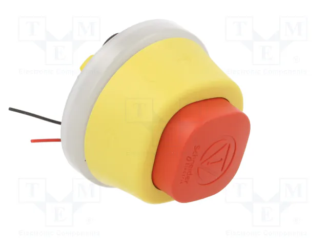 SCHNEIDER ELECTRIC Interruptor de emergencia Harmony XB5, LED 24V, Rojo SCHNEIDER ELECTRIC Interruptor de emergencia Harmony XB5, LED 24V, Rojo
