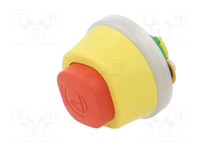 SCHNEIDER ELECTRIC Interruptor de emergencia Harmony XB5, LED 24V, Rojo SCHNEIDER ELECTRIC Interruptor de emergencia Harmony XB5, LED 24V, Rojo
