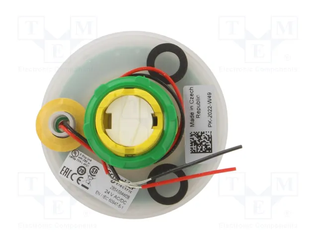 SCHNEIDER ELECTRIC Interruptor de emergencia Harmony XB5, LED 24V, Rojo SCHNEIDER ELECTRIC Interruptor de emergencia Harmony XB5, LED 24V, Rojo